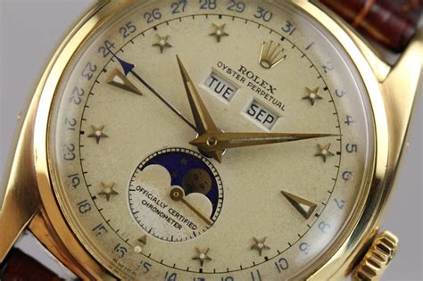 rolex triple date moonphase reference 6062|rolex triple calendar moonphase.